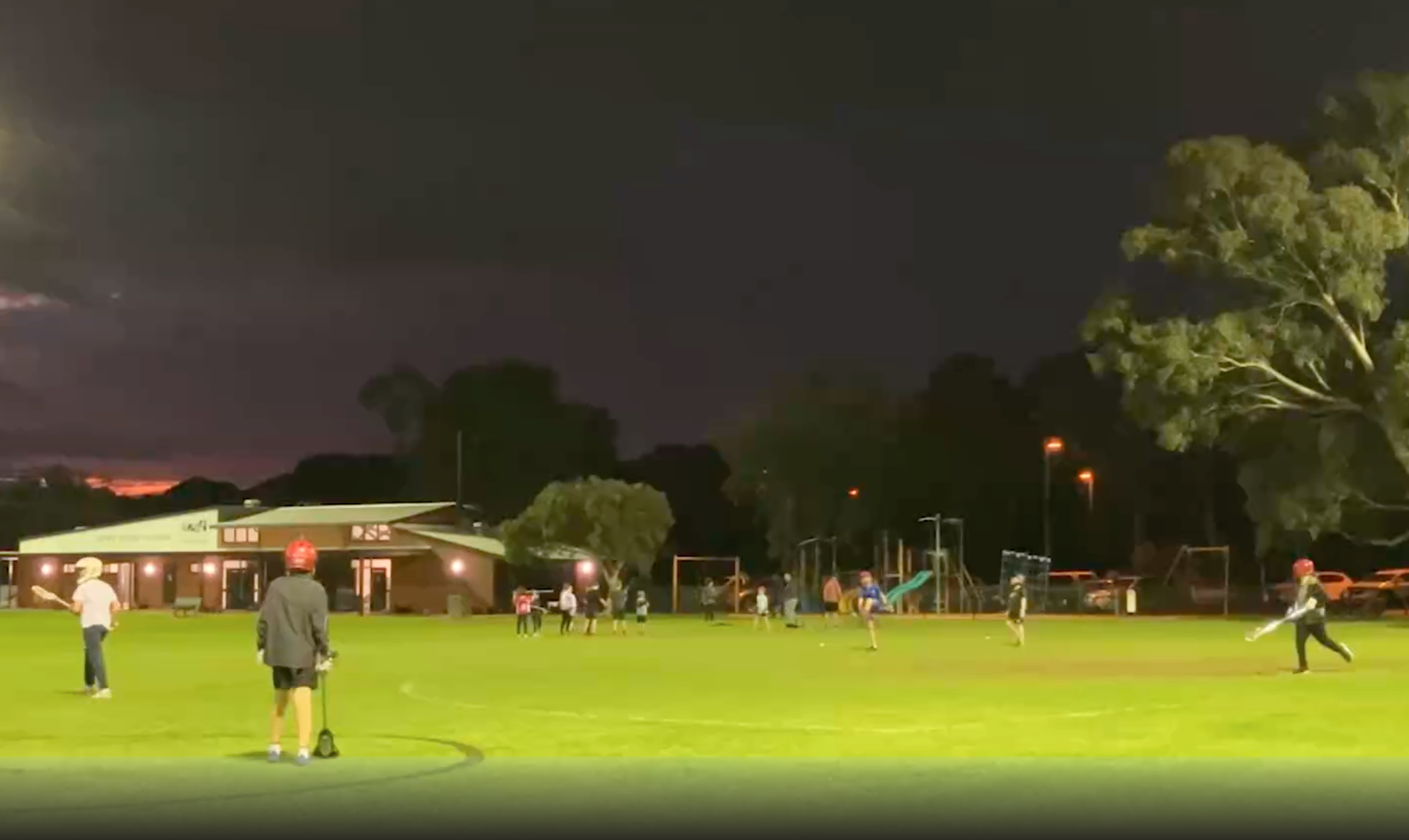 kids playing lacrosse